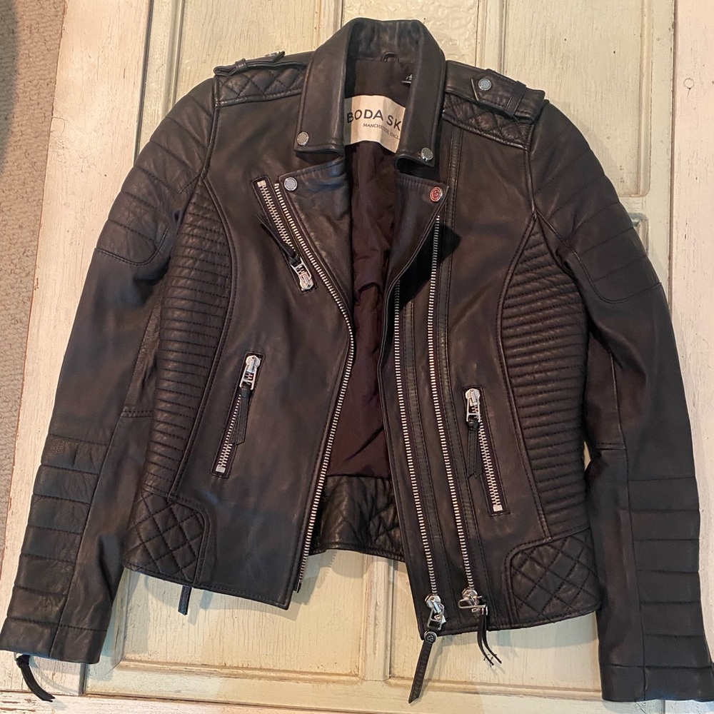 BODA SKINS | ‎ KAY MICHAELS LEATHER JACKET
